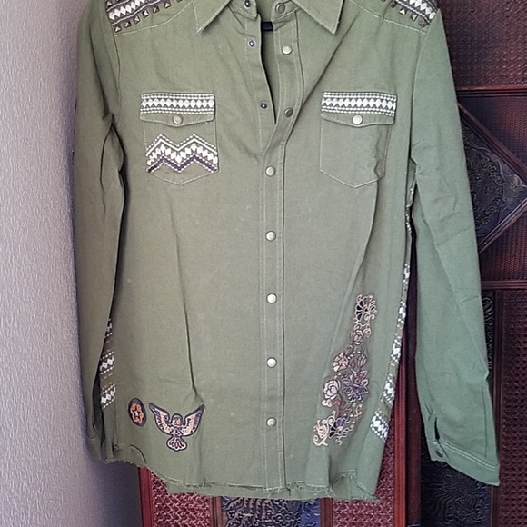 Last One Glam Military Jacket Panther - Picture 6 of 8